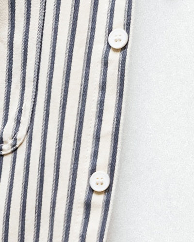 Vintage Style Stripe Work Shirt P1335