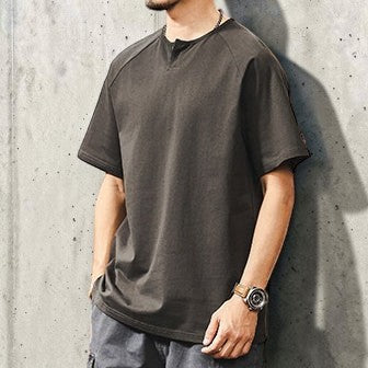 ラグランスリーブ半袖Tシャツ P2085