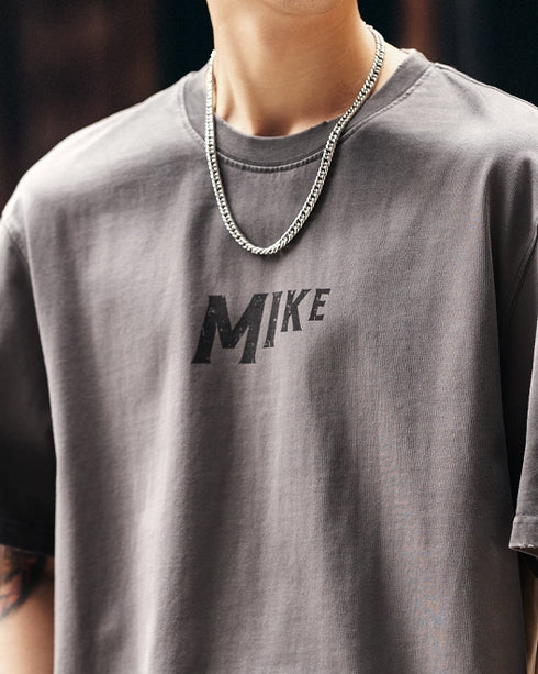 Big Logo Fade Print Short Sleeve T-Shirt P1344