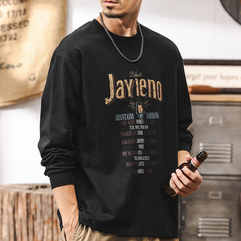 American Retro Long Sleeve T-shirt P1227