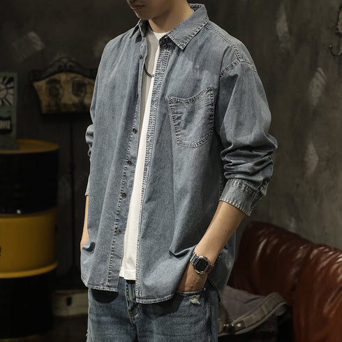 Denim Jacket Oversize Shirt P1028
