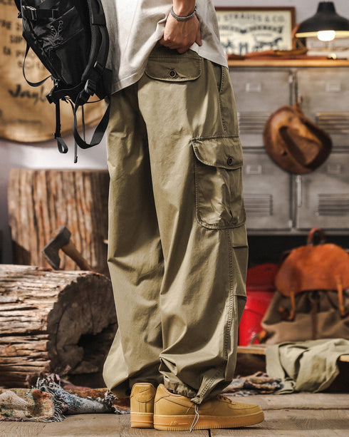 Merad Retro Loose Fit Work Pants P1296