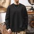 Loose Fitting Simple Long Sleeve T-shirt P1236