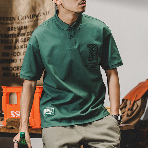 Casual Polo Shirt Half-sleeved P0969