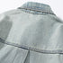 Washed Loose Denim Overshirt P1270
