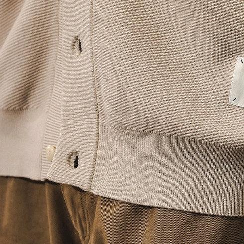 【OUTLET/即納】ミニマルVネックニットカーディガン P1679