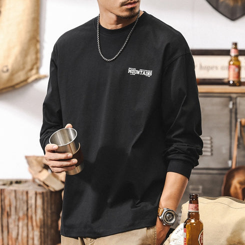 Loose Long Sleeve T-shirt P1234