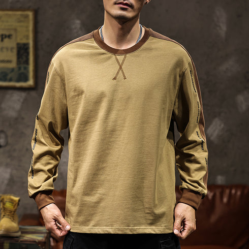 Round Neck Long sleeve T-shirt P1039