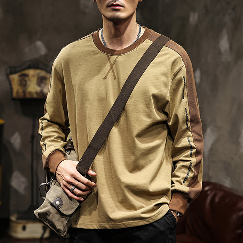 Round Neck Long sleeve T-shirt P1039