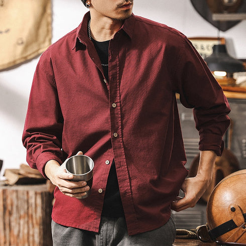 Long-sleeved Casual Shirt P1248