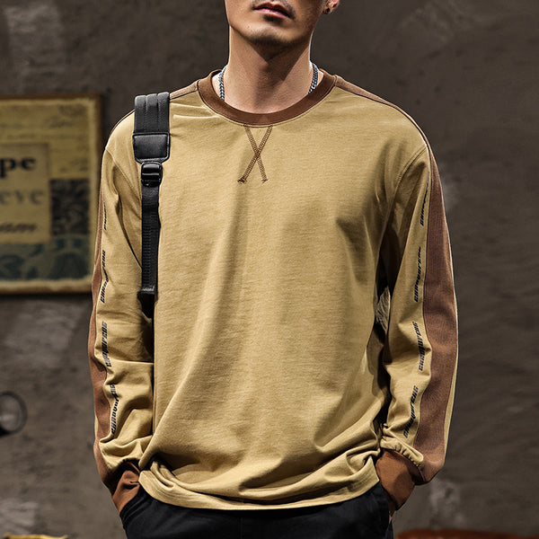 Round Neck Long sleeve T-shirt P1039