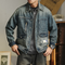 Stonewashed Vintage Denim Jacket P0817