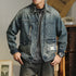 Stonewashed Vintage Denim Jacket P0817