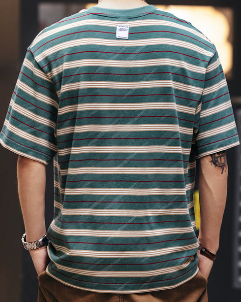 Multi Line Casual T-Shirt P1332