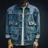 Vintage Wash Denim Jacket P0715