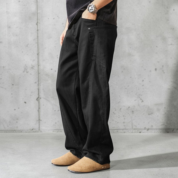 【OUTLET/即納】ルーズストレートサイドポケットパンツ P1965