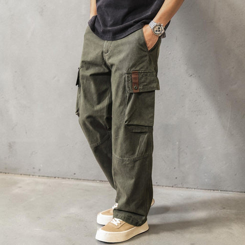 【OUTLET/即納】カーゴポケットストレートパンツ P2103