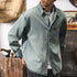 Washed Loose Denim Overshirt P1270