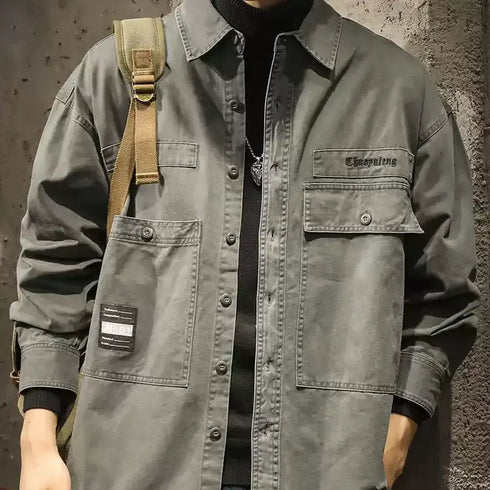 【OUTLET/即納】American Retro Handsome Hunting Jacket P1070
