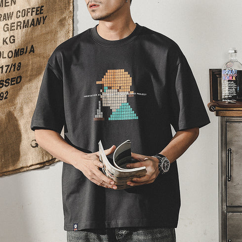 American Pure Short-sleeved T-shirt P0959