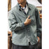 Washed Loose Denim Overshirt P1270