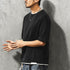 レイヤードネックリラックス半袖Tシャツ P2033