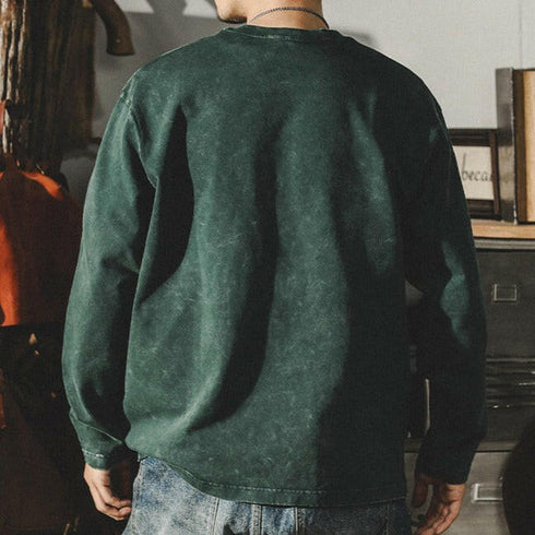 Vintage Designed Long Sleeve T-Shirt P0312