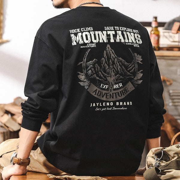 Loose Long Sleeve T-shirt P1234