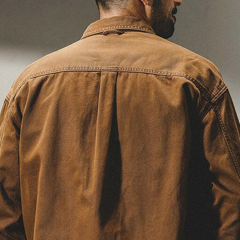 Vintage Long-sleeved Workshirt P0350