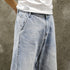Wide-leg Jeans Straight Loose P1012