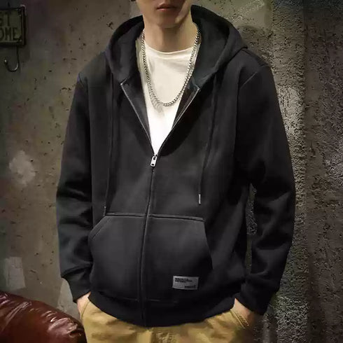 Minimal Line Zip Hoodie P1063