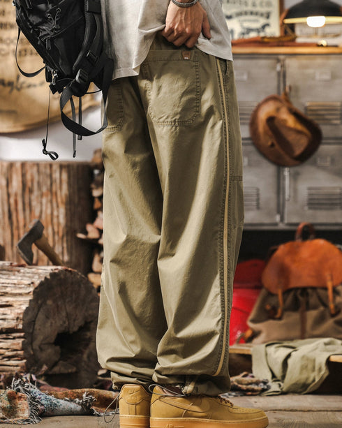 Simple Utility Design Cargo Pants P1320