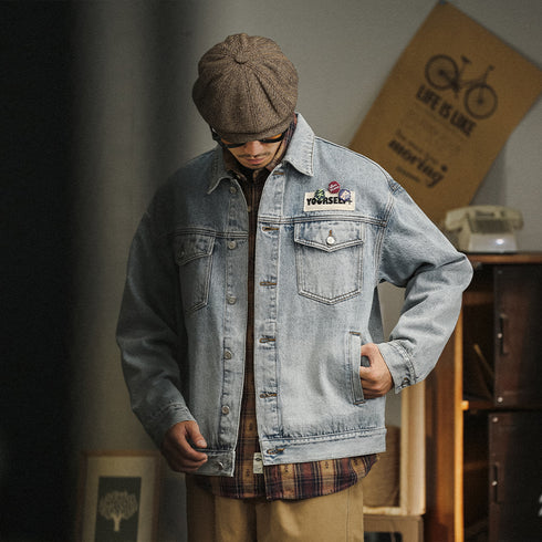 American Classic Light Blue Denim Jacket P0883