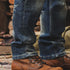 Straight Old Wash Casual Jeans P1213