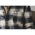 Plaid Long-sleeved Shirt P0085