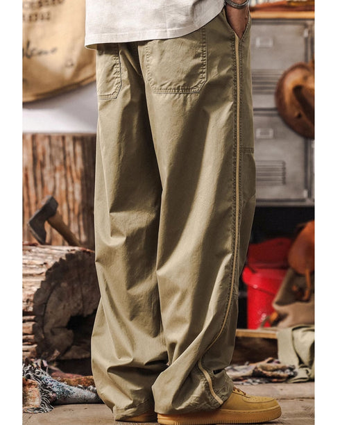 Simple Utility Design Cargo Pants P1320