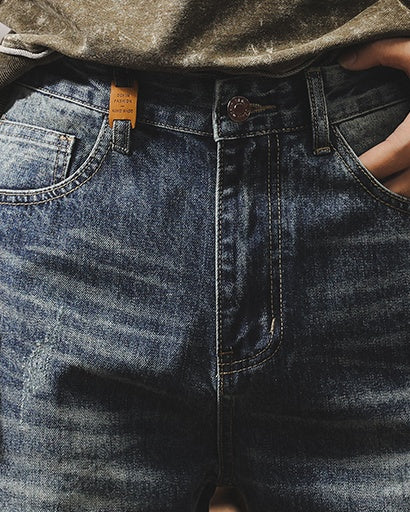 Vintage American Loose Clicker Jeans P1279