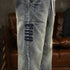 Oversize Denim Trousers Straight Casual P1013