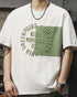 【OUTLET/即納】サークルロゴブロックデザイン半袖Tシャツ P1388
