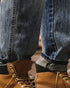Retro Distressed Loose Fit Jeans P1324