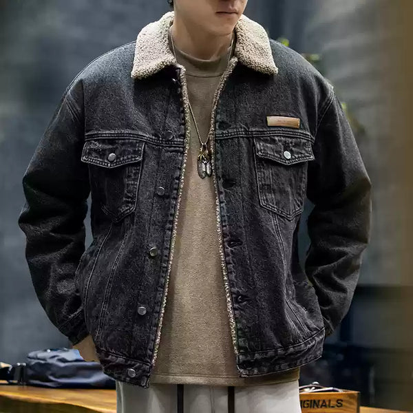 【OUTLET/即納】Boa Denim Jacket Coat P1124