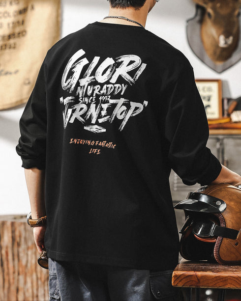 Retro Long-Sleeve Tee P1298