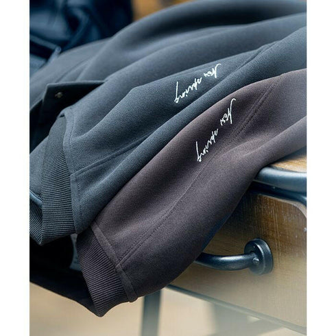 Heavyweight Collar Long-Sleeved T-shirt P0402