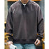 Heavyweight Collar Long-Sleeved T-shirt P0402