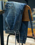 Vintage Wash Cargo Jeans P0411