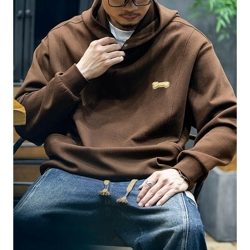 Loose Big Size American Long-Sleeved Hoodie P0443