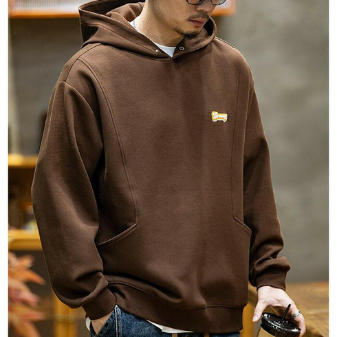 Loose Big Size American Long-Sleeved Hoodie P0443
