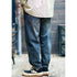 Broken Hole Loose Straight Jeans P0455