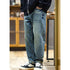 American Retro Straight Jeans Loose Fat Pants P0520
