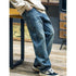 American Straight Jeans Loose Pants P0519